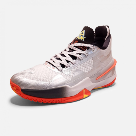 PANTOFI SPORT - Ghete baschet Peak ThrowBack argintiu