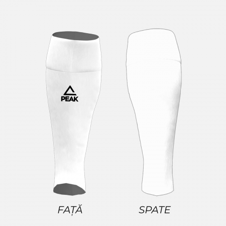 Accesorii - Jambiere fotbal Peak JR alb