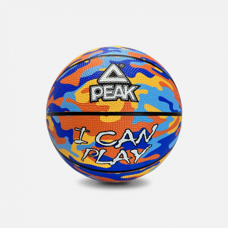 Sporturi - Minge Baschet, Peak, ICanPlay, cauciuc, multicolor
