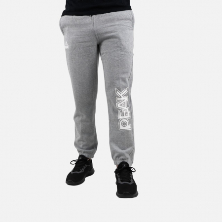 Pantaloni bumbac PEAK Training gri deschis [1]