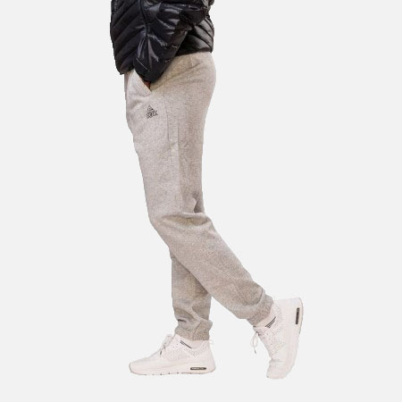 Pantaloni trening PEAK Crew gri deschis [2]