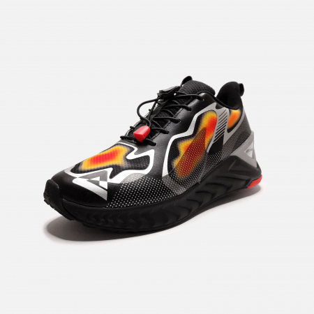 Pantofi Sport copii Peak Various , negru/alb [0]