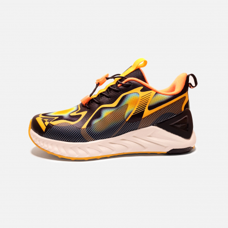 Pantofi Sport copii Peak Various , negru/orange [1]