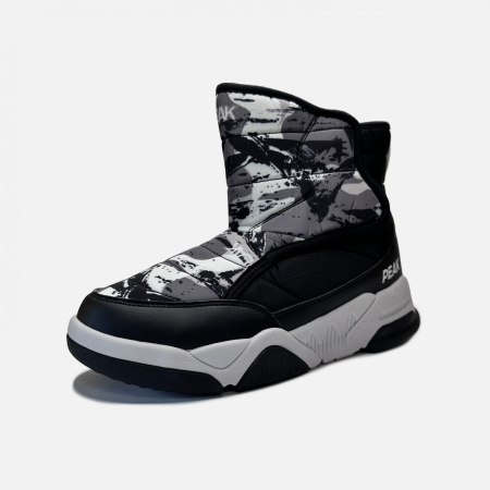 PANTOFI SPORT - Pantofi sport Peak Boots Copii negru/alb