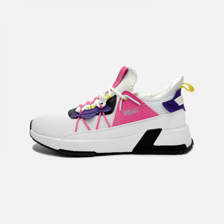 Pantofi sport Peak Casual alb/mov [1]