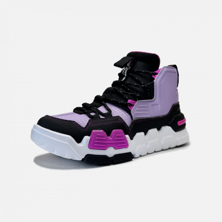 Pantofi sport - Pantofi sport Peak High Fashion negru/mov