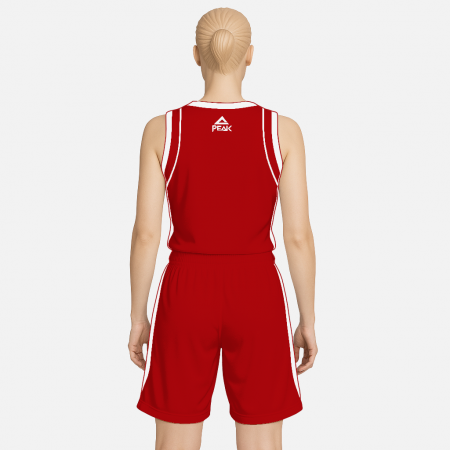 Set maiou/short baschet dama PEAK Jump rosu/alb [1]