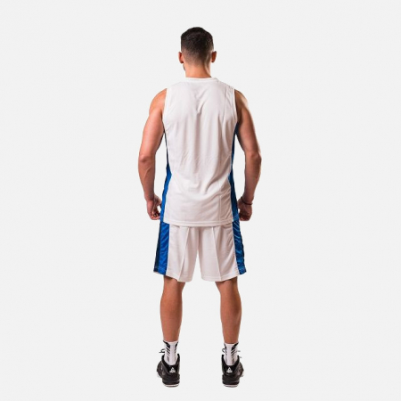 Set maiou/short baschet PEAK Floater alb/albastru/navy [2]