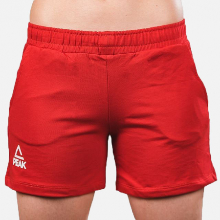 Dama - Short Prezentare bumbac dama rosu