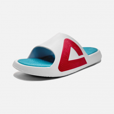 Accesorii - Slapi PEAK alb/roz