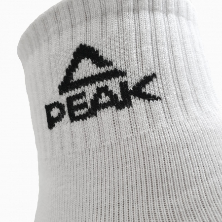 Sosete Prezentare Peak scurte albe [1]