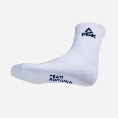 Sosete scurte TeamRomania20 alb [2]