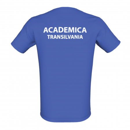 Tricou Antrenament Oficial Academica Transilvania albastru [2]