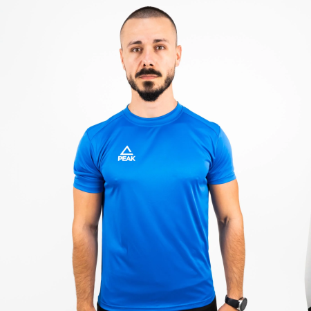 Fotbal - Tricou maneca scurta Poly Peak Team23 albastru