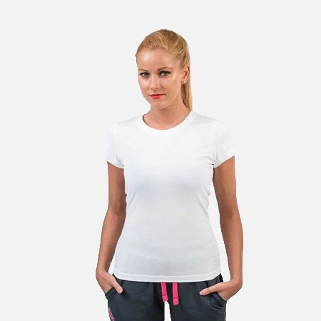 Dama - Tricou PEAK Training II dama alb