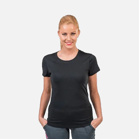 Dama - Tricou PEAK Training II dama negru
