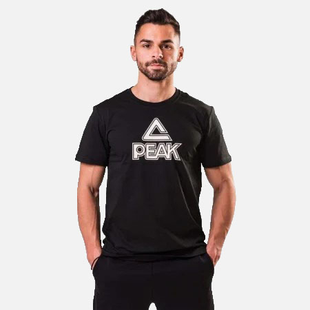 Copii - Tricou PEAK Training negru