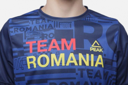 Tricou Poly Peak TeamRomania20 albastru [1]