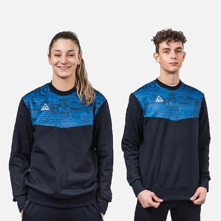 La multi ani Romania! - Bluza antrenament TeamRomania20 bleumarin