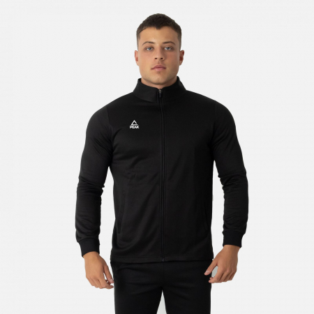 Bluze barbati - Bluza trening poliester Peak Team23 Negru Seniori