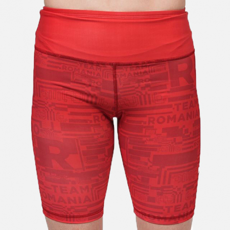 La multi ani Romania! - Colant scurt Peak TeamRomania20 dama rosu