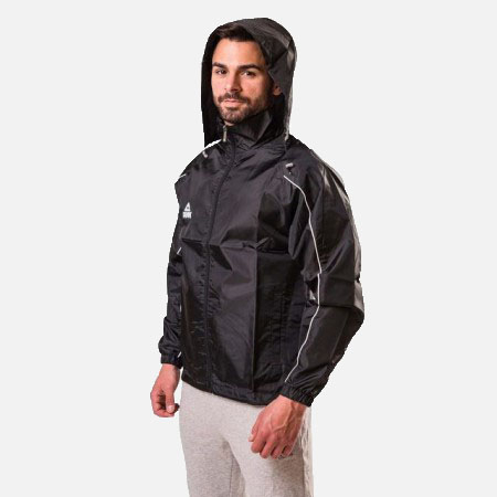 Geci si Veste - Geaca de ploaie PEAK Shield Negru Juniori