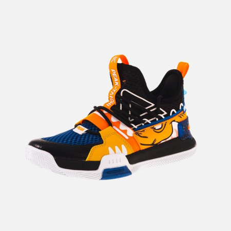 Market - Ghete Baschet Copii Peak Negru/Albastru