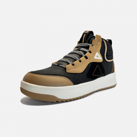 Îmbrăcăminte - Pantofi sport iarna Peak Culture II, negru/maro