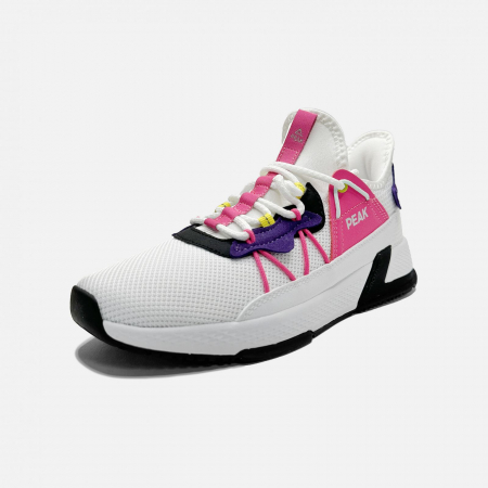 Noutati - Pantofi sport Peak Casual Alb/Mov