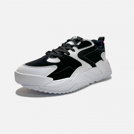 Îmbrăcăminte - Pantofi sport Peak Retro alb/negru