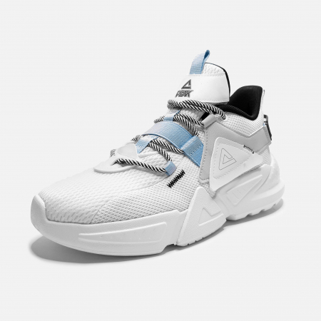 Îmbrăcăminte - Pantofi sport Peak Retro Casual Barbati Alb