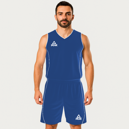 Toate Sporturile - Set maiou/short baschet PEAK Jungle albastru/alb