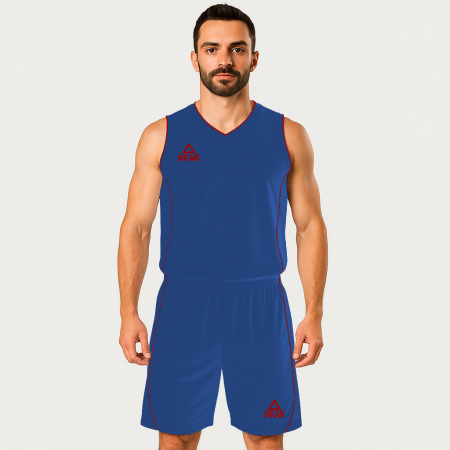 Toate Sporturile - Set maiou/short baschet PEAK Jungle albastru/rosu