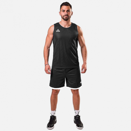 Toate Sporturile - Set maiou/short baschet reversibil PEAK S3Ball negru/alb