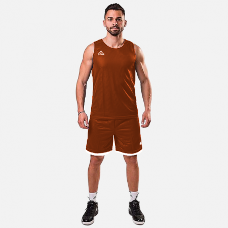 Toate Sporturile - Set maiou/short baschet reversibil PEAK S3Ball rosu/alb