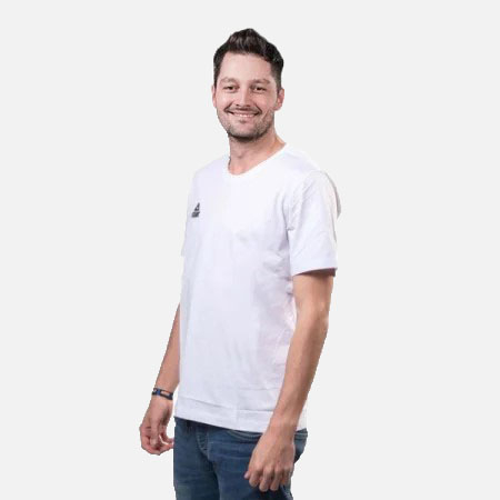 Îmbrăcăminte - Tricou PEAK Basic alb