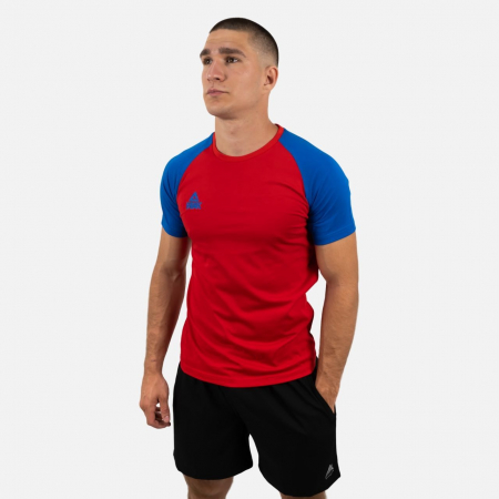 Reduceri - Tricou PEAK Rosu/Albastru Seniori