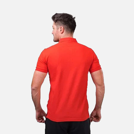 Noutati - Tricou polo PEAK Crew rosu