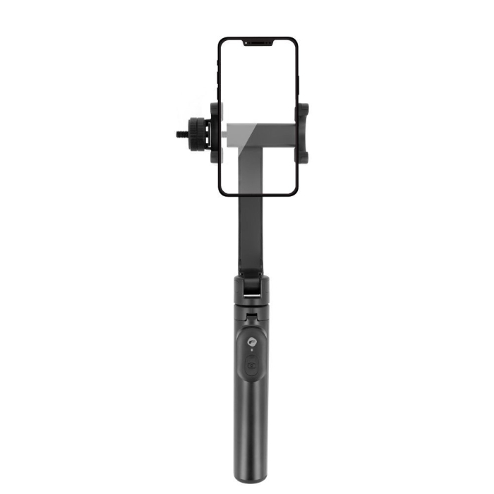 Selfie Stick, Tripod FORCELL F-GRIP S70M cu Telecomandă Wireless - Negru suport telefon [2]