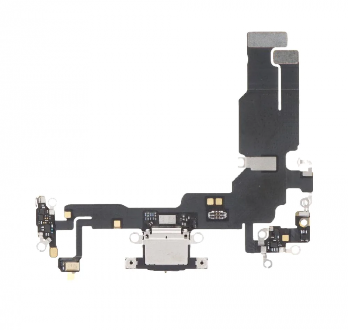 Banda flex Incarcare  COMPATIBIL cu IPHONE 15 - Negru [1]