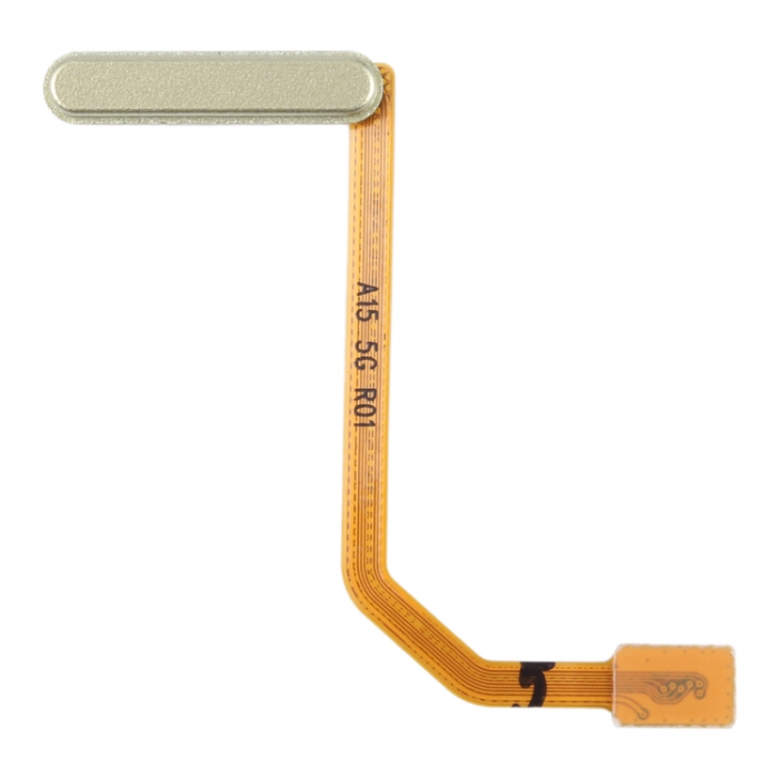 Buton cu banda flex si senzor amprenta Compatibil cu SAMSUNG A15 5G / A156B - LIME [1]