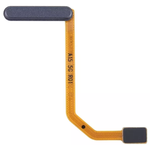 Buton cu banda flex si senzor amprenta SAMSUNG A15 5G / A156B - BLEU NULT ORIGINAL SERVICE PACK ALBASTRU [1]