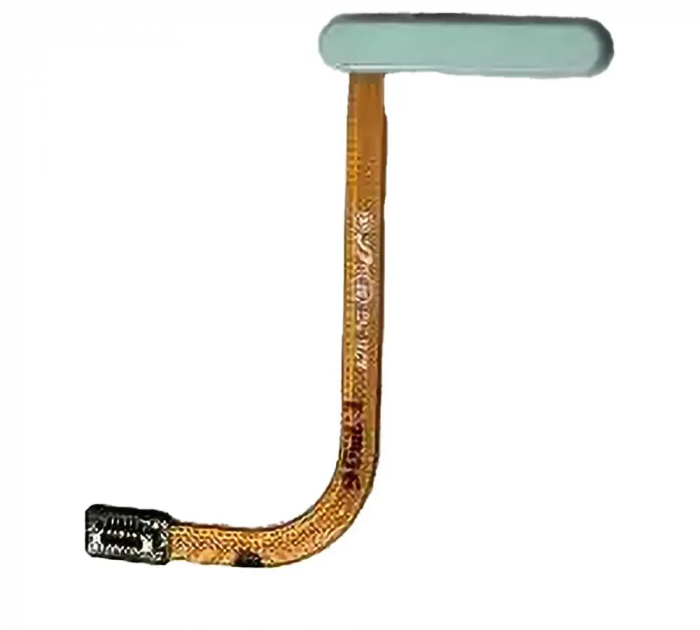 Buton cu banda flex si senzor amprenta SAMSUNG A26 5G / A266 SERVICE PACK - WATER GREEN VERDE [1]
