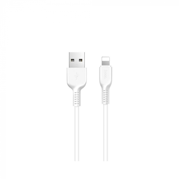 Cablu USB A la Lightning Hoco 1m X13 - ALB CABLU IPHONE [2]
