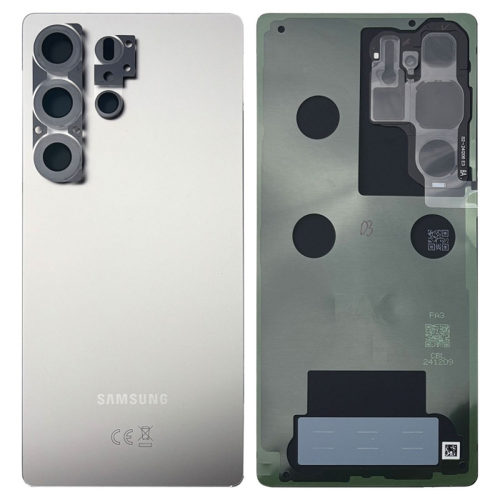 Capac baterie Cu Geam Camera SAMSUNG S25 Ultra 5G / S938 Service Pack - TITANIUM GREY GH82-36353A [1]