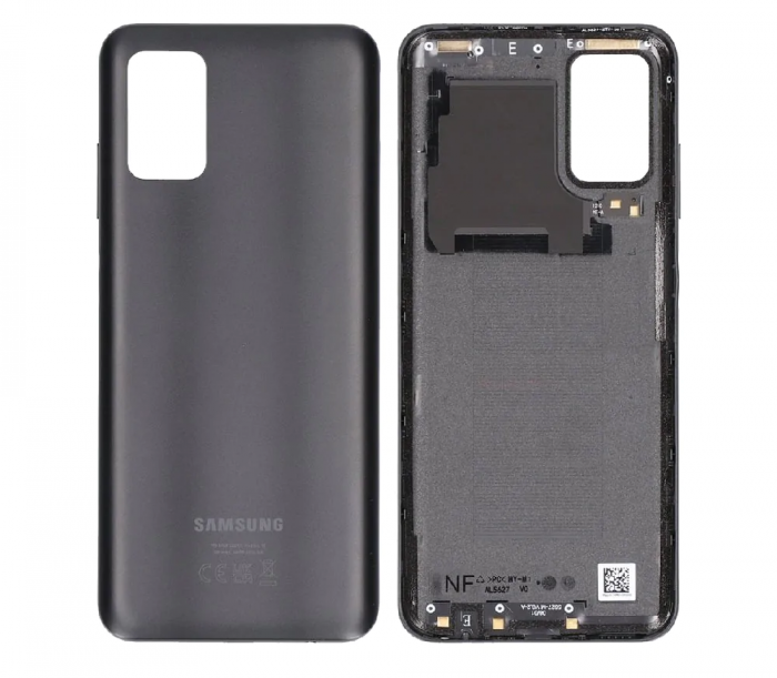Capac Baterie Fara Geam Camera SAMSUNG A03s / A037G - Service Pack - Negru black [1]