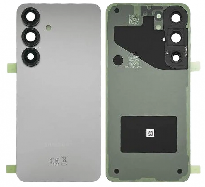 Capac baterie Cu Geam Camera SAMSUNG S25 5G / S931 Service Pack - GREY GRI [1]