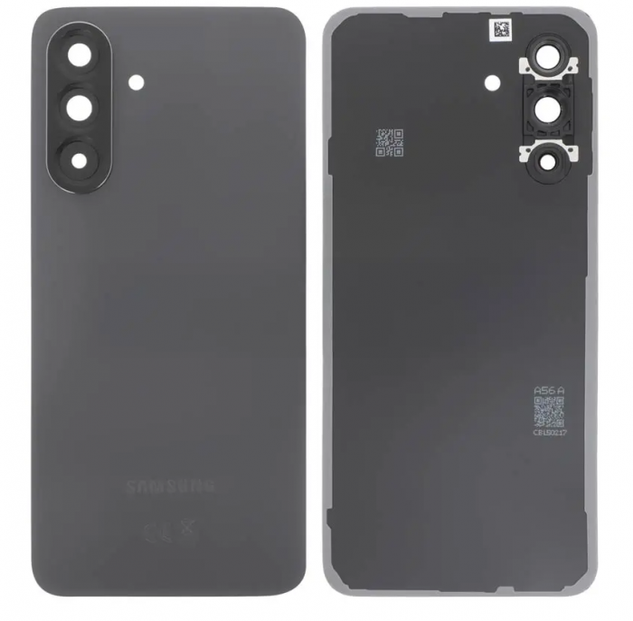 Capac Baterie Samsung A56 5G / A566 Cu Geam Camera Service Pack - GRAPHITE GRI GRAFIT GH82-36807A [1]