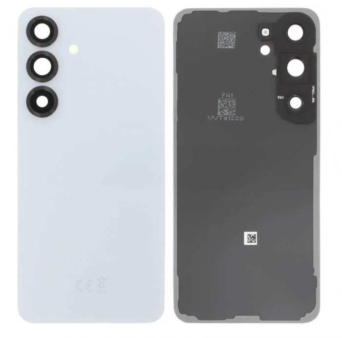 Capac baterie Cu Geam Camera SAMSUNG S25 5G / S931 Service Pack - CLEAR BLUE ALBASTRU [1]