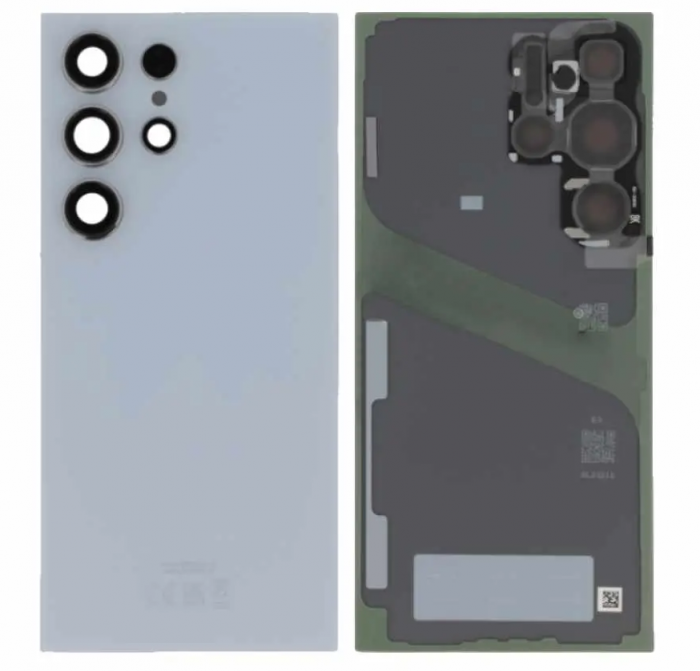 Capac baterie Cu Geam Camera SAMSUNG S24 Ultra 5G / S928 Service Pack - Titanium Blue Albastru GH82-33349F [1]